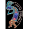 PALM SPRINGS KOKOPELLI THE FLUTE PLAYER GLITTER PIN